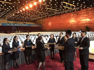 黨建+志愿服務 國家會議中心第一黨支部立足崗位引領會展發展新常態